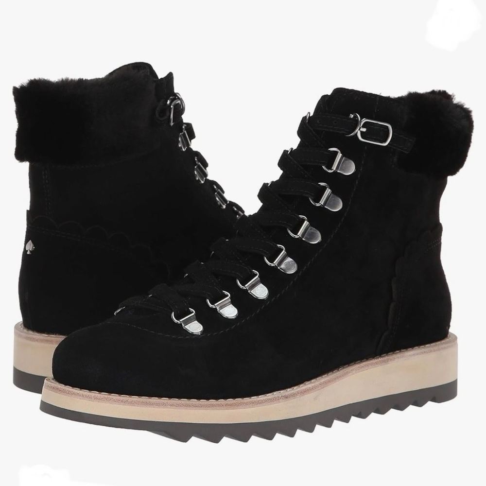 Kate Spade New York Maira Hiking Boots Sz 8 New